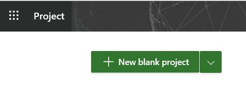 Microsoft new Project service 2